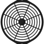8004591547 09650-G, Fan Accessories 150mm PLASTIC FAN GD Hirschmann