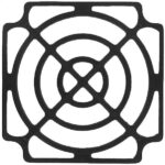 8004890807 09250R, Fan Accessories BLK RETAINER 2.36" Hirschmann