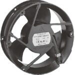 8004747146 EFB1724SHG-F00, DC Fans Tubeaxial Fan, 172x50.8mm Round, 24VDC, Ball Bearing, 3x Lead Wires, Tachometer Hirschmann