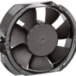 8005465570 6424R-343, DC Fans DC Tubeaxial Fan, 172x150x51mm, 24VDC, 17W Hirschmann