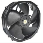 8005967284 R200A4-051-D0550, Fan Tubeaxial 24VDC Round - 200mm Dia Ball 590.0 CFM (16.52m³/min) 4 Wire Leads Hirschmann — изображение 2