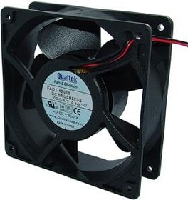 8004891057 FAD1-12038CBLW12, DC Fans DC FAN 120x38mm Ball 12VDC WIRE Hirschmann