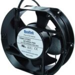 8006021832 FKA1-17251NBHT31, Fan Tubeaxial 115VAC Rectangular/Rounded - 172mm L x 150mm H Ball 189.0 CFM (5.29m³/min) 2 Terminals Hirschmann