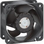 8004985450 624M, DC Fans DC Tubeaxial Fan, 60x60x25mm, 24VDC, 17.7CFM, 1.5W, 29dBA, 4550RPM, Ball Bearing Hirschmann