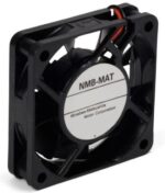8004580369 06015KA-24N-AA-00, DC Fans DC Tubeaxial Fan, 60x60x15mm, 24VDC, 18.3CFM, Rib Mount, Lead Wires Hirschmann