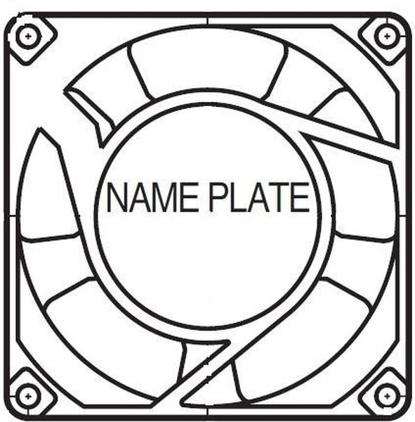 doc006872572 8033866447 08038FB-A1J-EA-00, Fan Tubeaxial 115VAC Square - 80mm L x 80mm H Ball 22.0 CFM (0.616m³/min) 2 Terminals Hirschmann — изображение 1