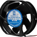 8004628161 OD172SAP-24HBIP68, DC Fans DC Axial Fan, 172x150x51mm, 24VDC, 235CFM, 24W, 0.97A, 52dBA, Ball, Wire, IP68 Hirschmann