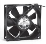 8004628175 OD8025-12HB02A, DC Fans DC Fan, 80x80x25mm, 12VDC, 40CFM, Ball, 2xWire 24AWG, Alarm Output Hirschmann