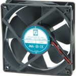 8005183964 OD1232-24LB, DC Fans DC Fan, 120x120x32mm, 24VDC, 93CFM, 0.16A, 44dBA, 2900RPM, Dual Ball, 2x Leads Hirschmann