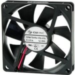 8021277308 CFM-7015V-133-315-20, 12 V, 130 mA, 70 x 70 x 15 mm, DC Fan Axial, Tachometer Signal Hirschmann