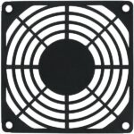 8006072042 09252-G, 60mm Sq Fan Finger Guard Plastic 3 Rings Hirschmann