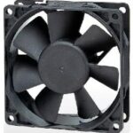 8004891048 FAD1-08025CBHW11-A, DC Fans DC FAN 80x25mm 12VDC BALL WIRE Hirschmann