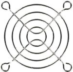 8004890773 08147, Fan Accessories 60mm Wire Form Fan Guard, Bright Nickel Chrome Finish Hirschmann