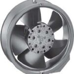 8005738057 W2E143-AA09-25, Fan Tubeaxial 230VAC Round - 171.5mm Dia Ball 2 Terminals Hirschmann