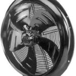 8005810997 W4E420-CP03-70, Fan Tubeaxial 115VAC Round - 544mm Dia Ball 3310.0 CFM (92.68m³/min) 2 Wire Leads Hirschmann
