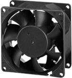 8002759025 PMD2408PMB1-A (2).GN, Вентилятор осевой, 24В DC, 80x80x38мм, подшипник качения, 143куб.м/ч, 55дБА Hirschmann — изображение 2