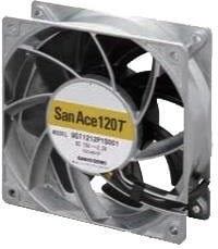 8007764646 9S1212F401, DC Fans DC Axial Fan, 120x120x25mm, 12VDC, Silent Series, Tachometer Hirschmann