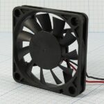 8009976904 Вентилятор 60x60x10, напряжение 24В, выводы 2L, подшипник скольжения, RQD6010MS Hirschmann