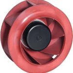 8004985784 R1G225-AF11-52, Blowers & Centrifugal Fans DC Backward-Curved Motorized Impeller, 225mm Round, 48VDC, 663CFM, 95W, 67dBA Hirschmann