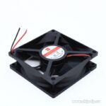 8001770966 AV-8025SHD12, (80*80*25 12V 2.76W/0.23A), Вентилятор 12В DC, 80x25, 4000 об/мин, 66,05м3/ч; 32.31дБ, подшипник скольжения Hirschmann