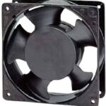 8006054275 FAA1-12038NBJT31-A, Fan Tubeaxial 115VAC Square - 119.5mm L x 119.5mm H Ball 103.5 CFM (2.90m³/min) 2 Terminals Hirschmann