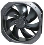 8005915132 OA280AP-22-1WB1868, Fan Tubeaxial 230VAC Square - 280mm L x 280mm H Ball 1300.0 CFM (36.40m³/min) 2 Wire Leads Hirschmann