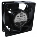 8005765343 OA109AP-22-1TB03, Fan Tubeaxial 230VAC Square - 119.5mm L x 119.5mm H Ball 63.0 CFM (1.76m³/min) 2 Terminals Hirschmann