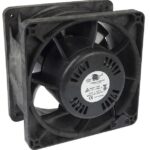 8005980338 19020172A, Fan Tubeaxial 230VAC Square - 176mm L x 176mm H Ball 330.0 CFM (9.24m³/min) 2 Terminals Hirschmann