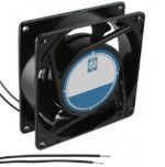 8005817428 OA92AP-11-3WB, Fan Tubeaxial 115VAC Square - 92mm L x 92mm H Ball 22.0 CFM (0.616m³/min) 2 Wire Leads Hirschmann