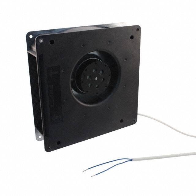 doc007781700 8006148253 RG125-19/06, Fan Blower, Flatpak 115VAC Square - 180mm L x 180mm H Ball 55.3 CFM (1.55m³/min) 2 Wire Leads Hirschmann — изображение 1