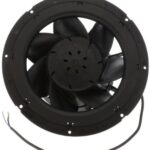 8005945446 K1G200-AA73-02, Fan Tubeaxial 230VAC Round - 250mm Dia Ball 3 Wire Leads with Splice Terminals Hirschmann