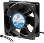 8006076797 OA109AP-11-1WB1855, Fan Tubeaxial 115VAC Square - 119.5mm L x 119.5mm H Ball 105.0 CFM (2.94m³/min) 2 Wire Leads Hirschmann