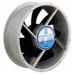 8005891387 OA2547AN-11-1TB1856, Fan Tubeaxial 115VAC Round - 254mm Dia Ball 1000.0 CFM (28.00m³/min) 2 Terminals Hirschmann