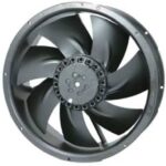 8005908838 OA2547AP-11-1TB1868, Fan Tubeaxial 115VAC Round - 254mm Dia Ball 1000.0 CFM (28.00m³/min) 2 Terminals Hirschmann
