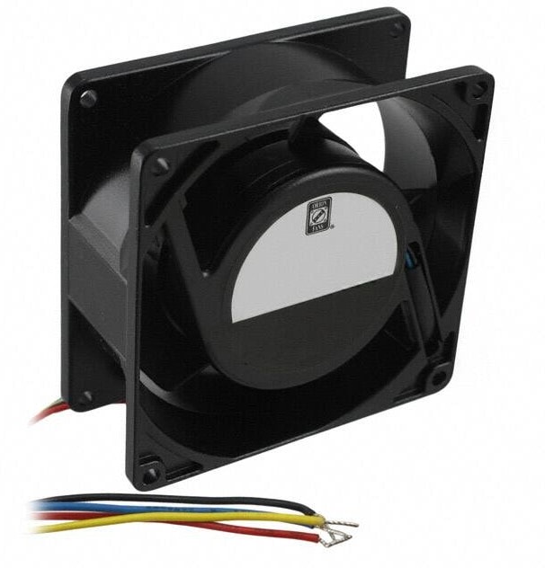 doc007781960 8005183926 OA938AP-11/22-1WB, AC Fans Axial Fan, 92x92x38mm, 115/230VAC, 41CFM, 11W/9W, 33dBA, Ball, Wire Hirschmann — изображение 1