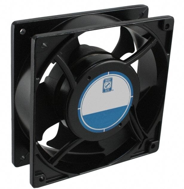 doc007781996 8005183791 OA109AP-11-1TB03, AC Fans Axial Fan, 120x120x38mm, 115VAC, 97CFM, 27W, 45dBA, 2500RPM, Ball, Terminals Hirschmann — изображение 1