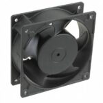 8006071582 19028421A, Fan Tubeaxial 220VAC Square - 120mm L x 120mm H Ball 100.0 CFM (2.80m³/min) 2 Terminals Hirschmann