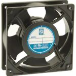 8005856645 OA109AP-11-2WB, Fan Tubeaxial 115VAC Square - 120mm L x 120mm H Ball 71.0 CFM (1.99m³/min) 2 Wire Leads Hirschmann