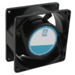 8006808689 OA938AP-11-2TB, Fan Tubeaxial 115VAC Square - 92mm L x 92mm H Ball 39.0 CFM (1.09m³/min) 2 Terminals Hirschmann