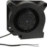 8005835163 UF90DPB12-H1S2A, Fan Blower, Centrifugal 115VAC Square - 120mm L x 120mm H Ball 21.0 CFM (0.588m³/min) 2 Wire Leads Hirschmann