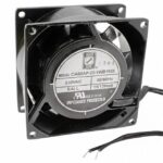 8005836056 OA80AP-22-1WB1855, Fan Tubeaxial 230VAC Square - 80mm L x 80mm H Ball 33.0 CFM (0.924m³/min) 2 Wire Leads Hirschmann