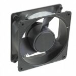 8005771189 19030519A, Fan Tubeaxial 115VAC Square - 119mm L x 119mm H Ball 105.0 CFM (2.94m³/min) 2 Wire Leads Hirschmann