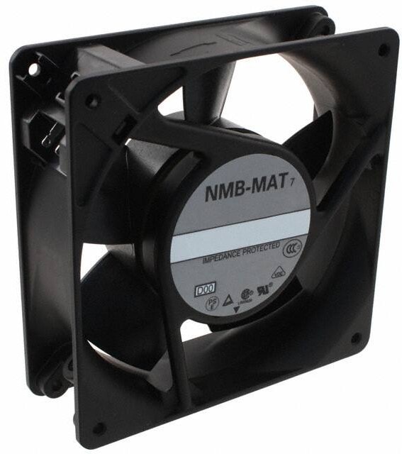 doc007782208 8006710064 4715FS-12T-B50-D00, Fan Tubeaxial 115VAC Square - 119mm L x 119mm H Ball 110.0 CFM (3.08m³/min) 2 Terminals Hirschmann — изображение 1