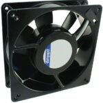 8005991980 5606S, Fan Tubeaxial 115VAC Square - 135mm L x 135mm H Ball 159.0 CFM (4.45m³/min) 2 Terminals Hirschmann
