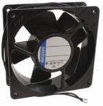 8005933560 4656ZWU, Fan Tubeaxial 230VAC Square - 119mm L x 119mm H Ball 105.9 CFM (2.97m³/min) 2 Wire Leads Hirschmann
