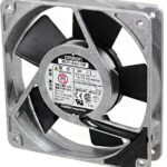 8006656853 R87F-A3A13HP, Fan Tubeaxial 115VAC Square - 120mm L x 120mm H Ball 78.5 CFM (2.20m³/min) 2 Terminals Hirschmann