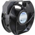 8006089317 FDA2-17251NBKT3F, Fan Tubeaxial 115VAC Rectangular/Rounded - 172mm L x 151mm H Ball 275.0 CFM (7.70m³/min) 2 Terminals Hirschmann