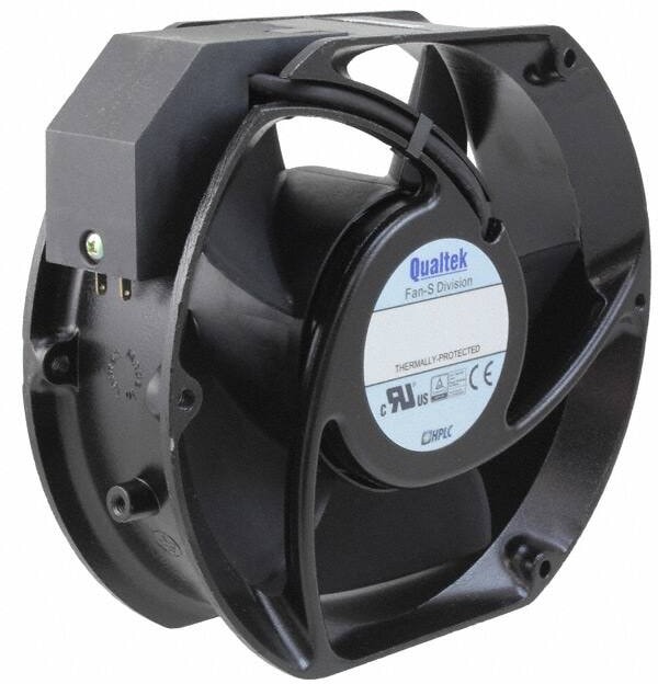 doc007782547 8006089317 FDA2-17251NBKT3F, Fan Tubeaxial 115VAC Rectangular/Rounded - 172mm L x 151mm H Ball 275.0 CFM (7.70m³/min) 2 Terminals Hirschmann — изображение 1