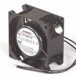 8005765622 8500VW, Fan Tubeaxial 115VAC Square - 80mm L x 80mm H Sintec 36.0 CFM (1.01m³/min) 2 Wire Leads Hirschmann