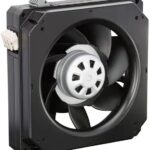 8006049309 K3G200-AD21-01, Fan Tubeaxial 230VAC Square - 245.5mm L x 245.5mm H Ball 547.0 CFM (15.32m³/min) Terminal Block Hirschmann